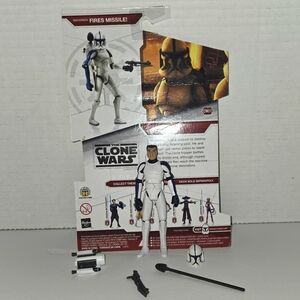 Star Wars 2009 Clone Wars Clone Trooper Denal complete!